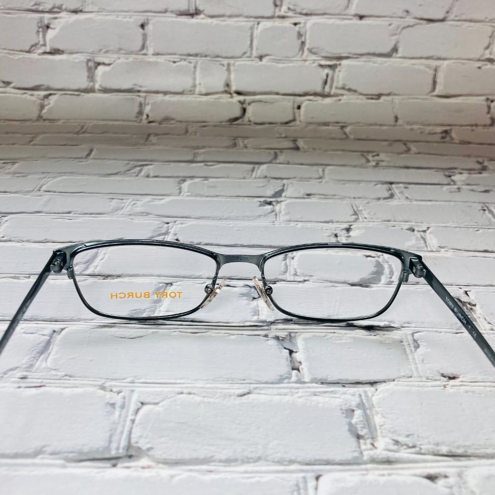 Tory Burch Plum Rectangular Eyeglasses Frames Nwot - image 4